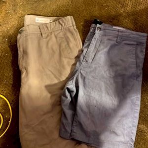 NWOT volcom true to this mens shorts lightweight with pockets size 34